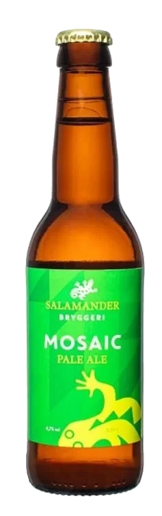 Mosaic Pale Ale 0,33l flaske Salamander