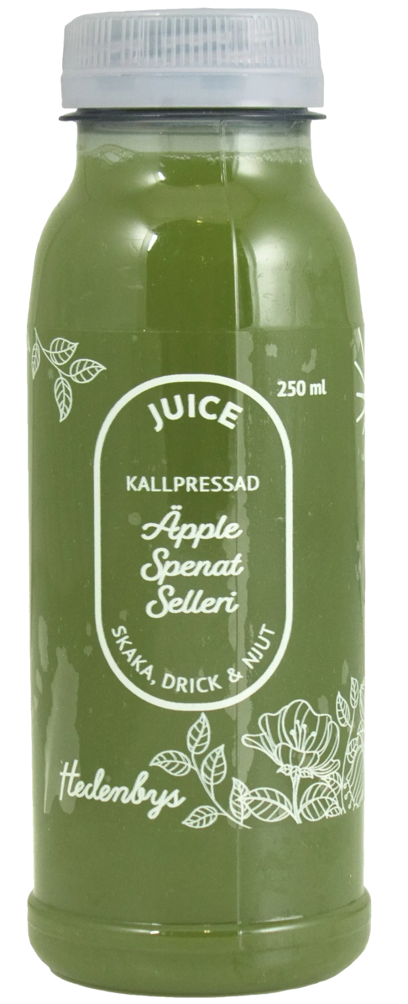 Äpple-Spenat-Selleri juice