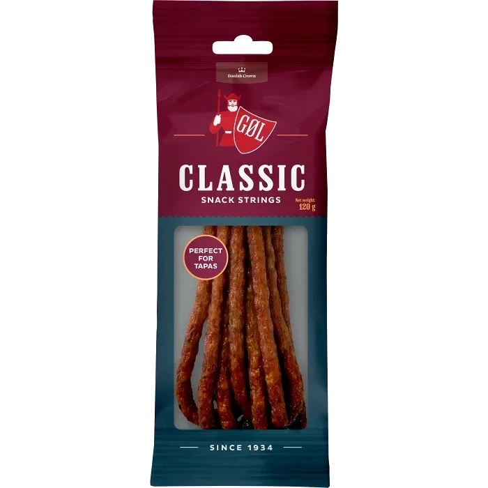 Ölkorv Snack String Classic 120g Göl