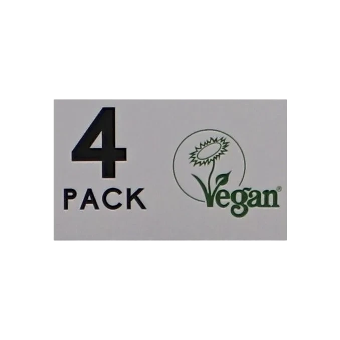 Borsthuvud El Charcoal 4-pack