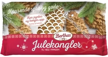 Julekongler 240g Berthas