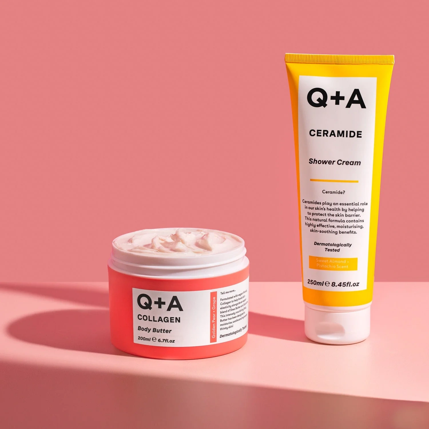 Q+A Ceramide Shower Cream