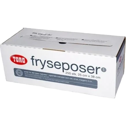 Fryseposer Nr. 1 (25x38cm) 250stk