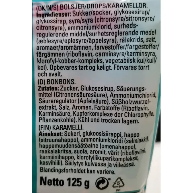 Karamellmix Surt