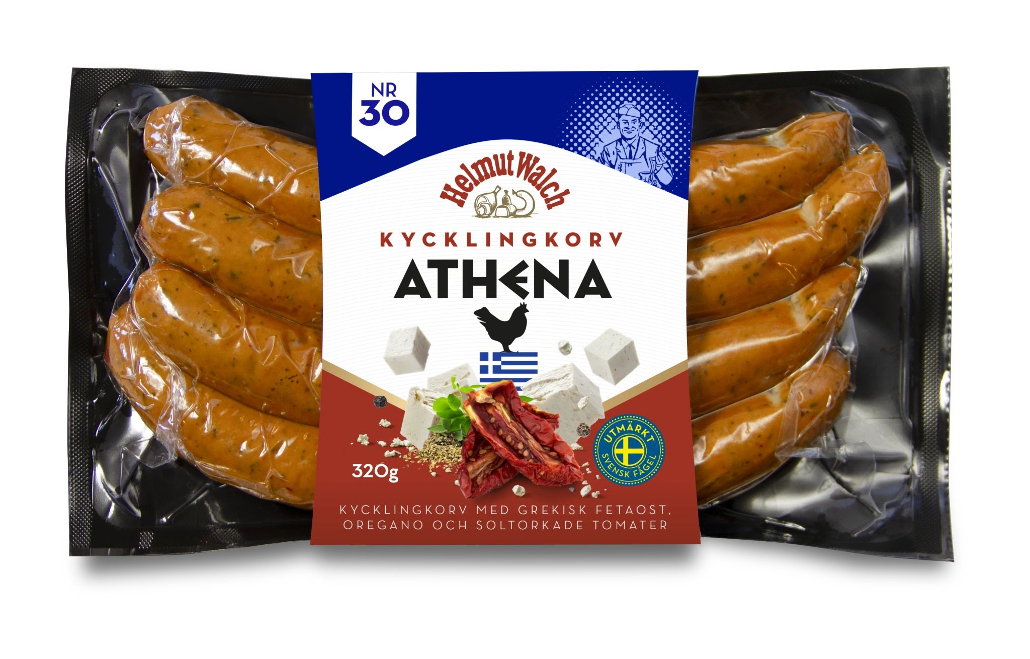 Kycklingkorv Athena
