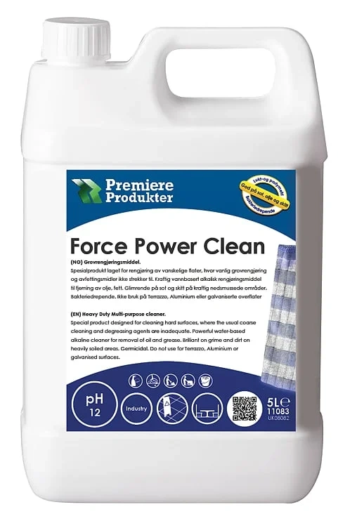 Force power clean   5l