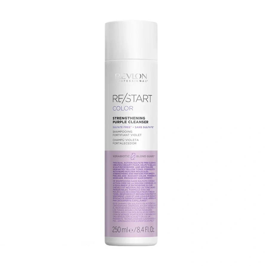Revlon Professional Restart Color Strengthening Purple Cleanser 250 ml