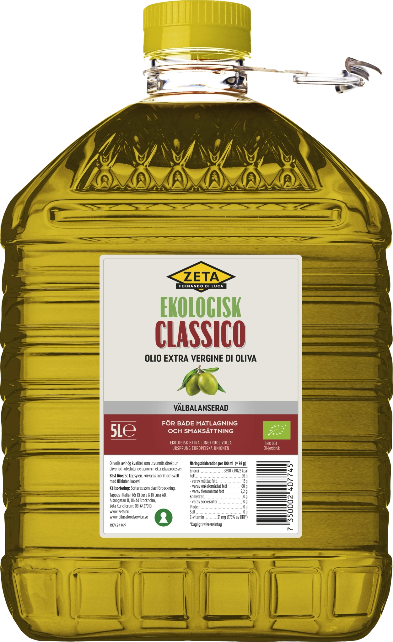 Extra jungfruolivolja Classico Eko