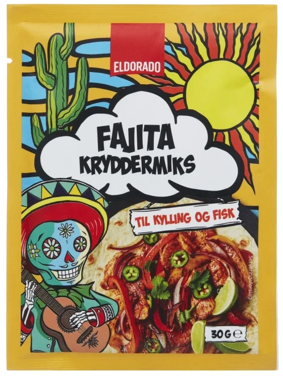 Fajita Kryddermix 30g Eldorado