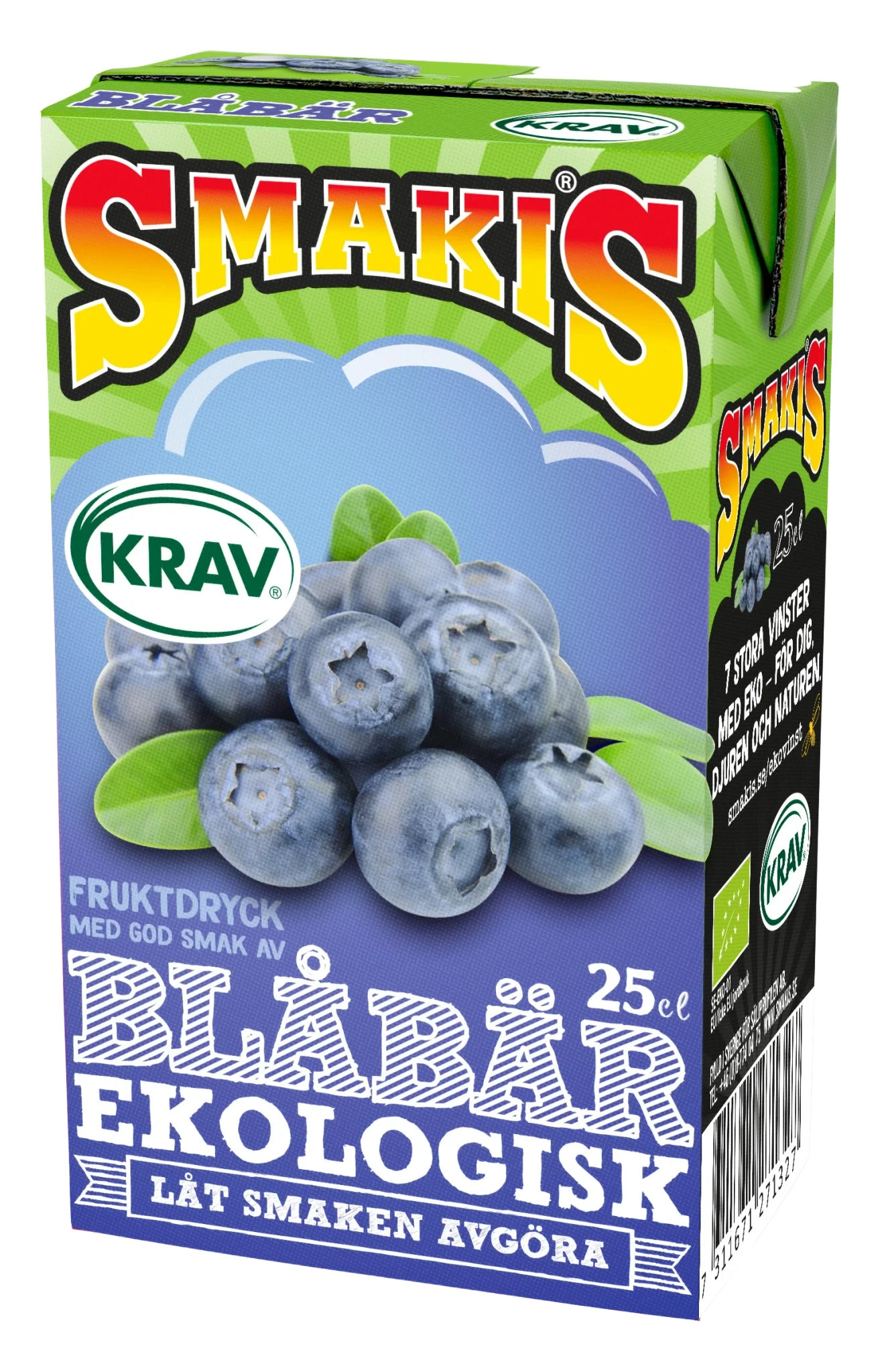 Blåbärsdryck KRAV