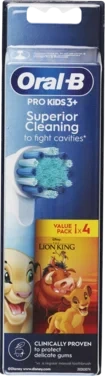 Tannbørstehoder Refill Pro Kids 3+ Lion King 4stk Oral-b