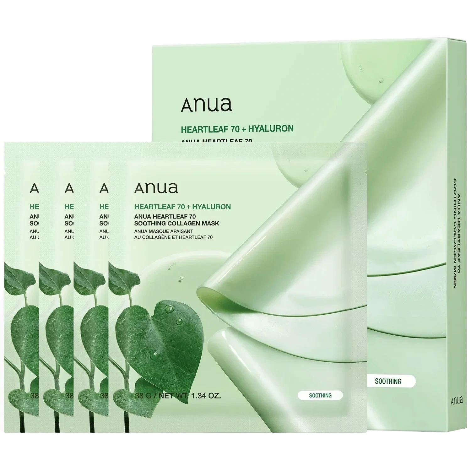 Anua Heartleaf 70 Soothing Collagen Mask