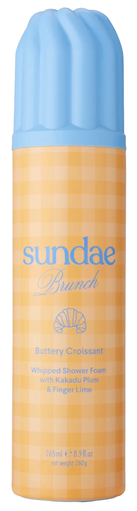 Sundae Body Buttery Croissant Whipped Shower Foam 265 ml