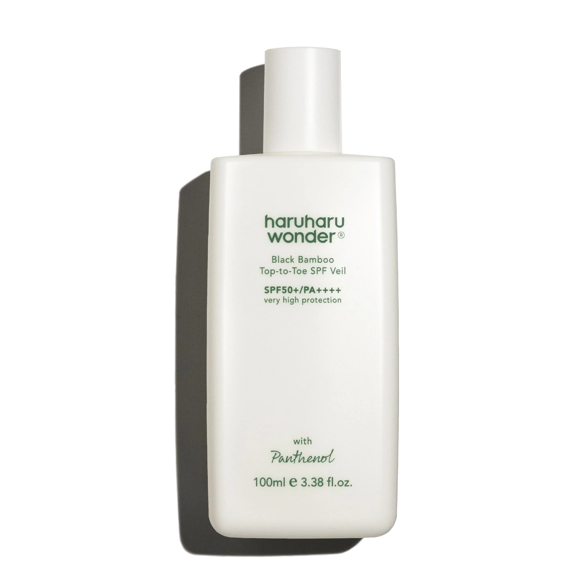 haruharu wonder Black Bamboo Top-to-Toe SPF Veil SPF50+ PA++++, 100 ml