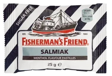 Salmiak Sugar Free Halstabletter