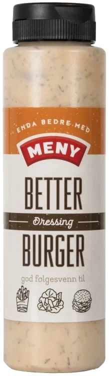 Burgerdressing 250g Meny