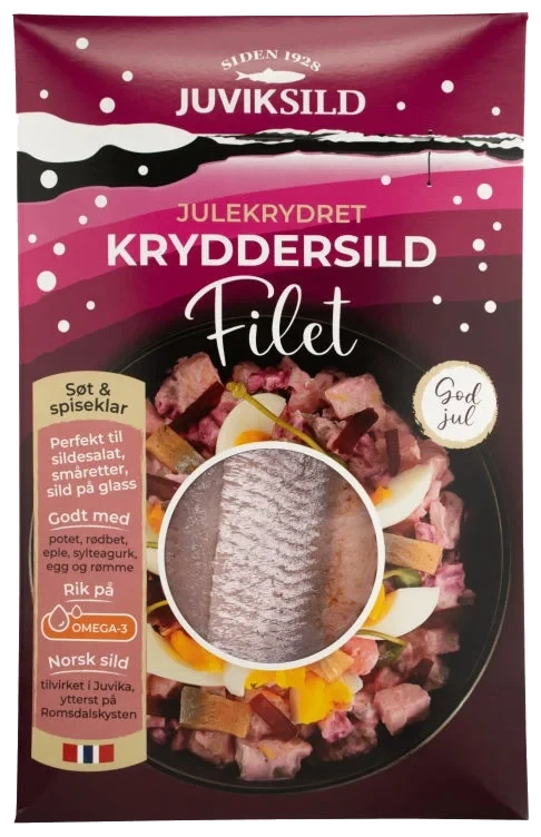 Kryddersildfilet Julekrydret 250g Juviksild