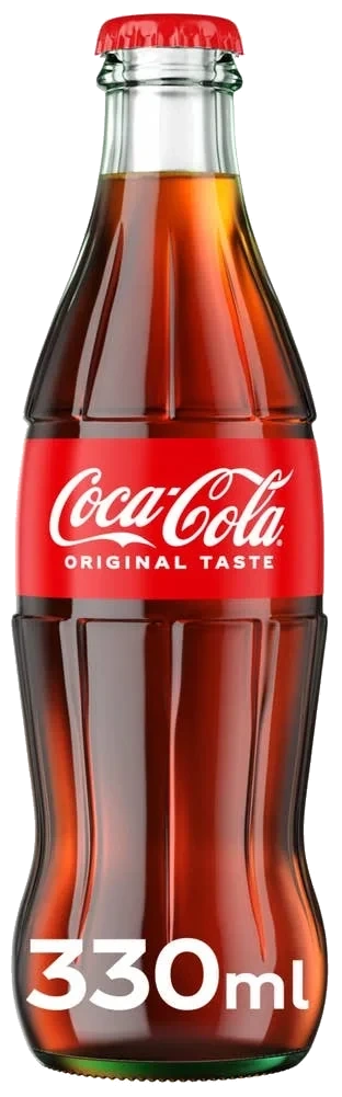 Coca-Cola Glassflaske, 0,33 l