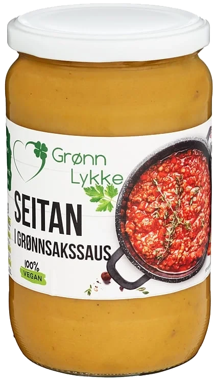 Seitan i Grønnsakssaus