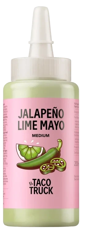 Jalapeno Lime Mayo 200ml El Taco Truck