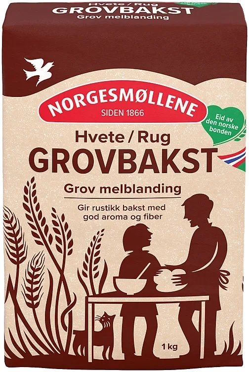 Grovbakstmel            1kg