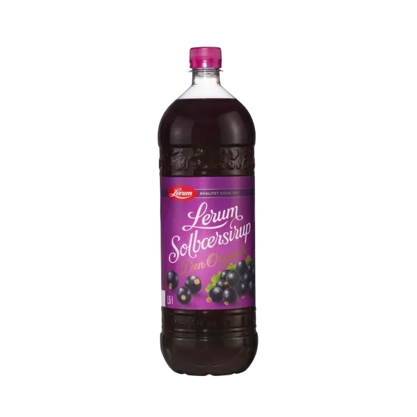 Solbærsirup 1,5l Lerum