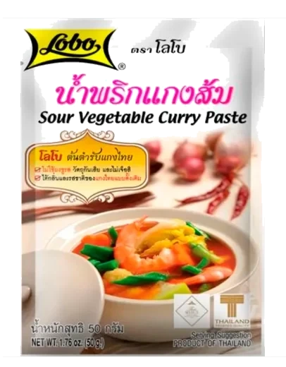 Lobo Sour Vegetable Curry Paste 50g