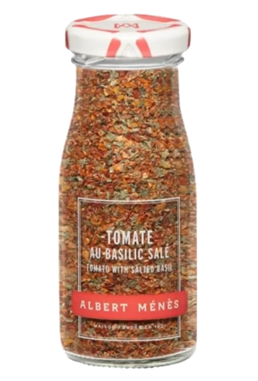 Tomat med Saltet Basilikum 70g Albert Ménès
