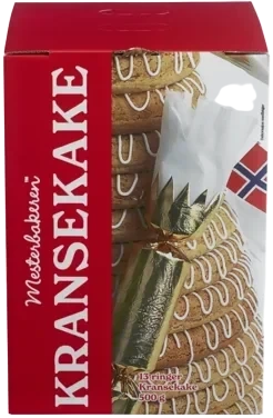 Kransekake 13 Ringer 500g Mesterbakeren