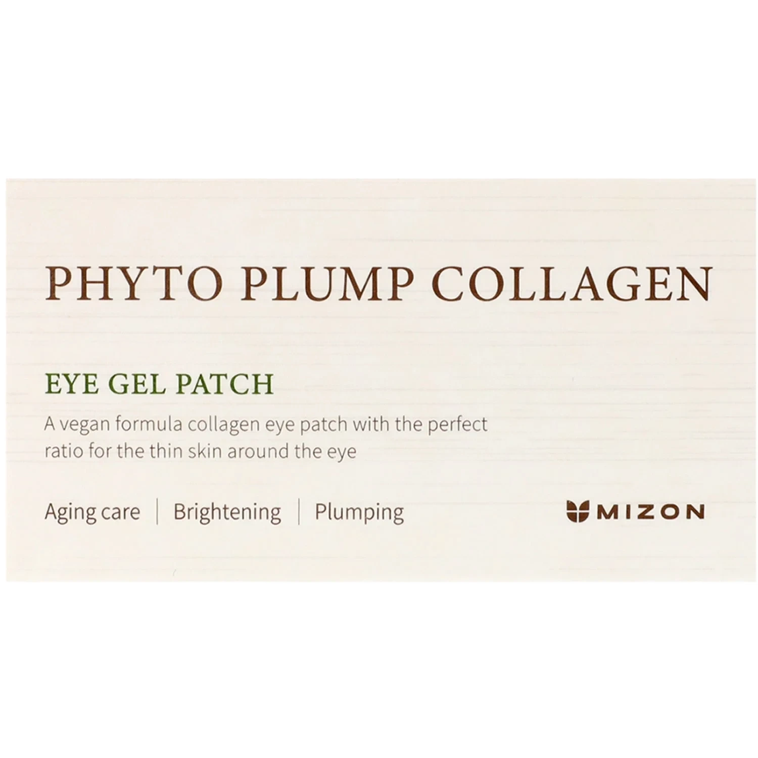 Mizon Phyto Plump Collagen Eye Gel Patch