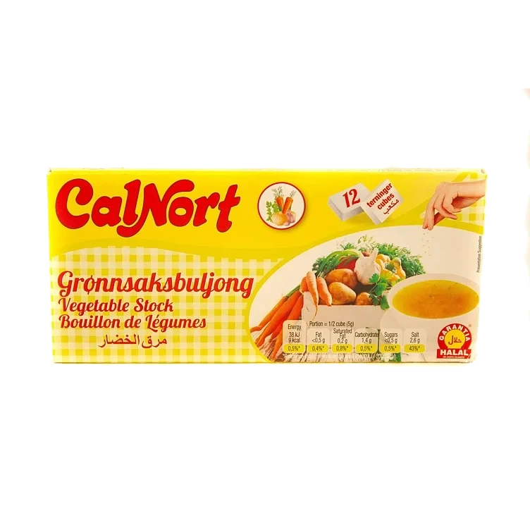 Grønnsaksbuljong 12x10g Calnort