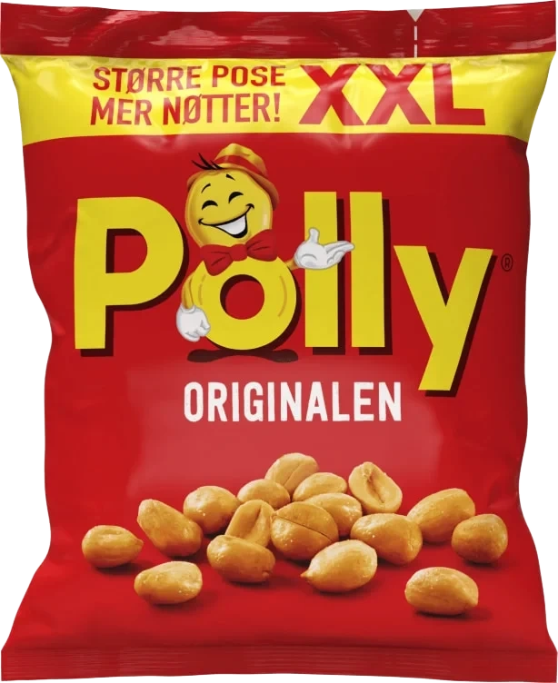 Peanøtter Original Xxl 450g Polly