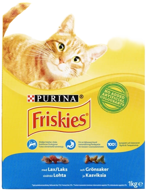 Friskies Laks/grønnsaker 1kg