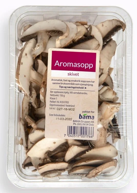 Aromasopp 150g skivet