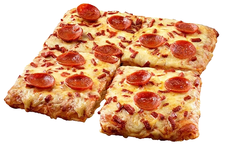 Firkantpizza pepperoni  700g