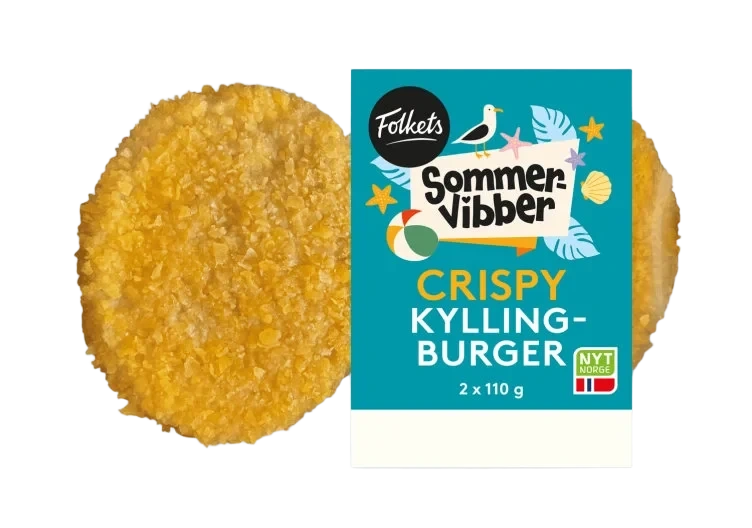 Kyllingburger 220g Sommervibber