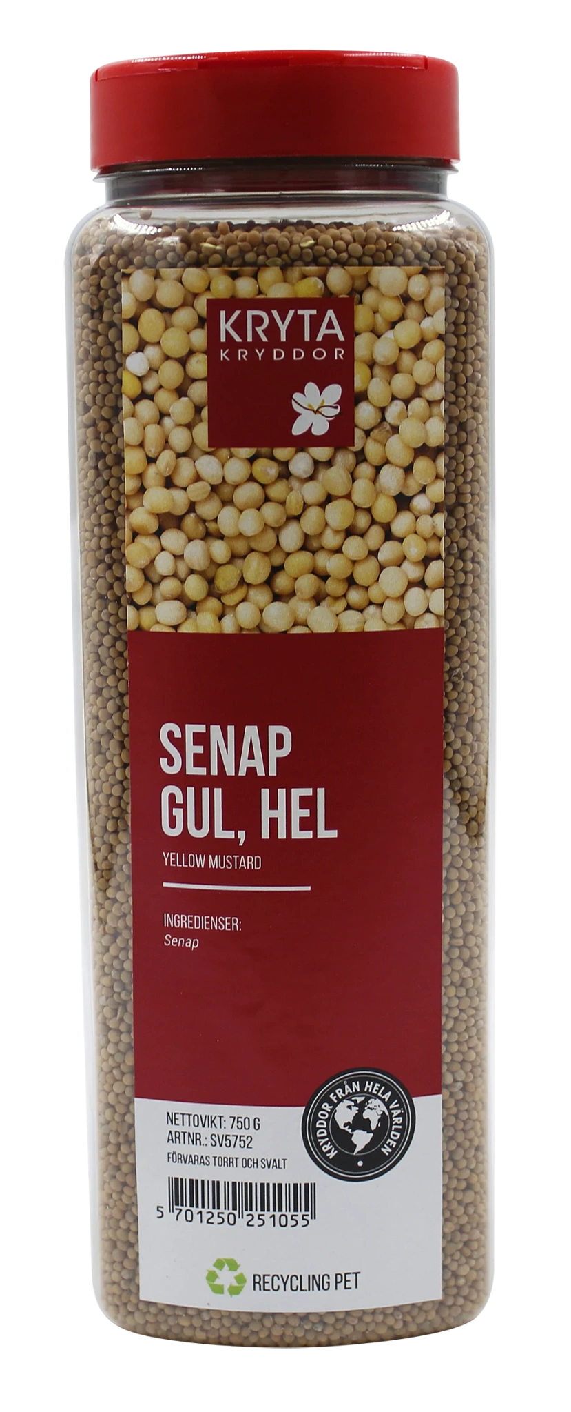 Senapsfrö gult