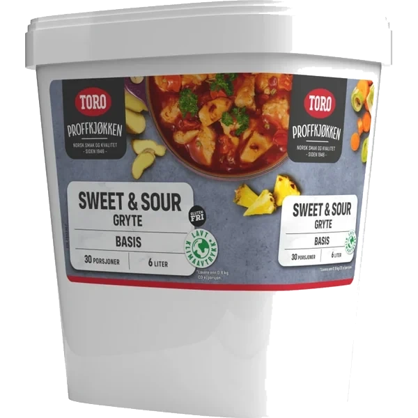 Toro Sweet Sour Gryte 1506 g
