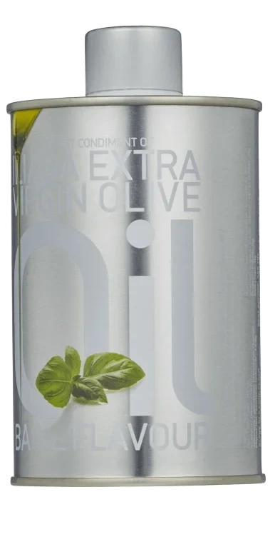 Olivenolje X.Virgin m/Basilikum 250ml Iliada