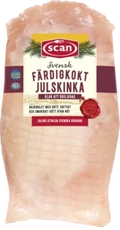 Julskinka kokt uta