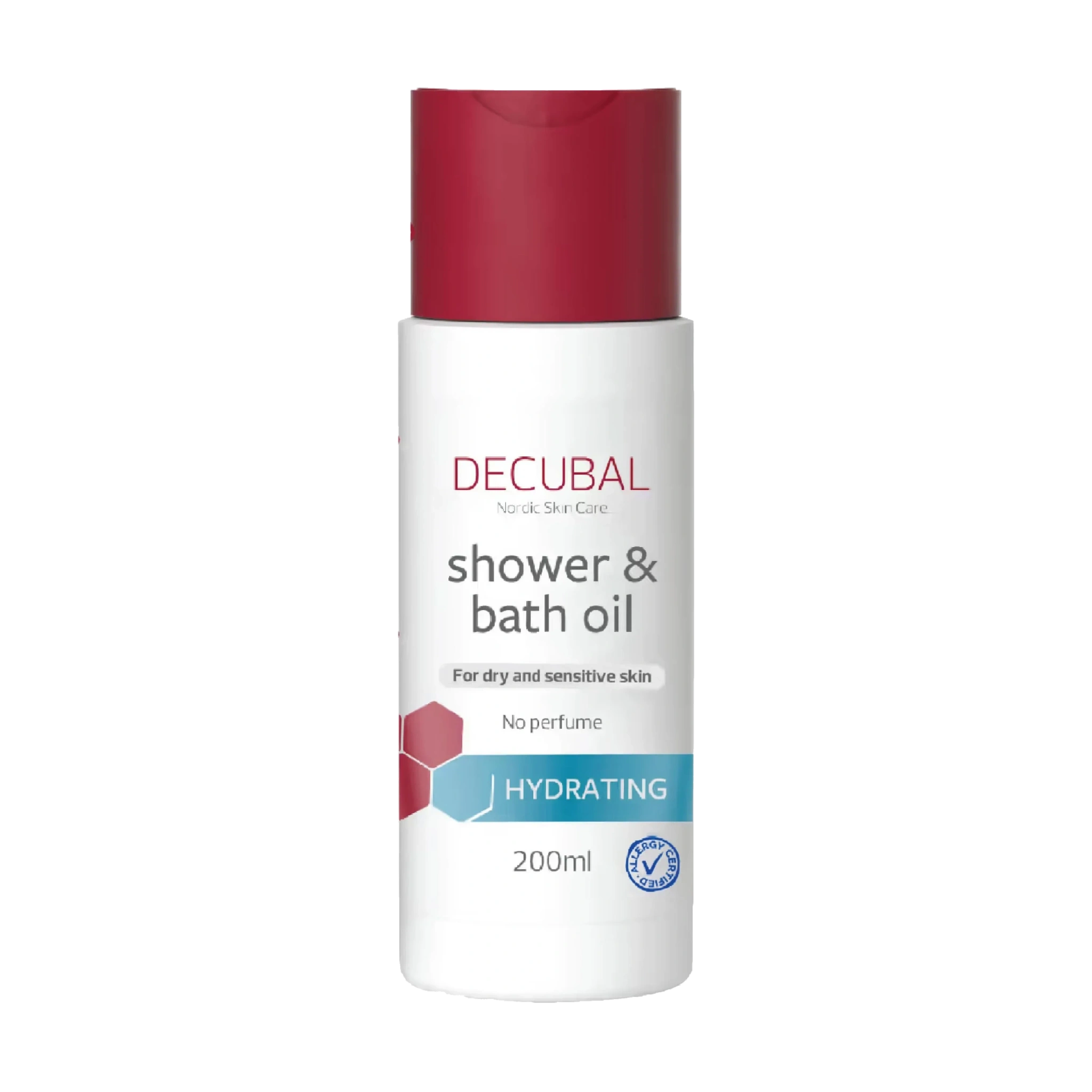 Decubal Shower & Bath Oil, 200 ml