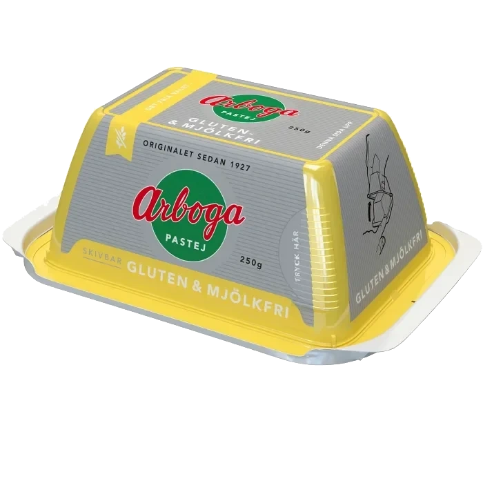 Pastej Skivbar Gluten Mjölkfri 250g Arboga