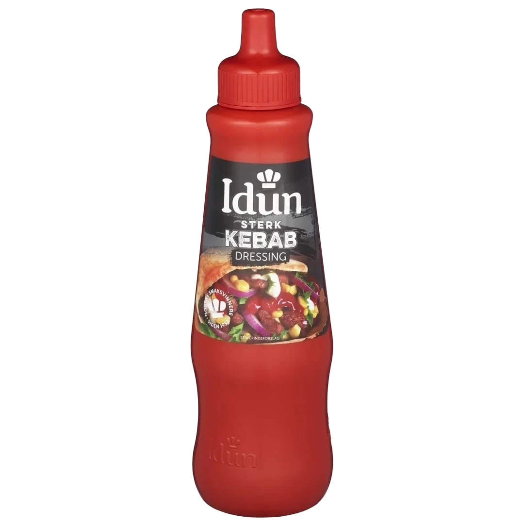 Idun Kebab Dressing Sterk 890g