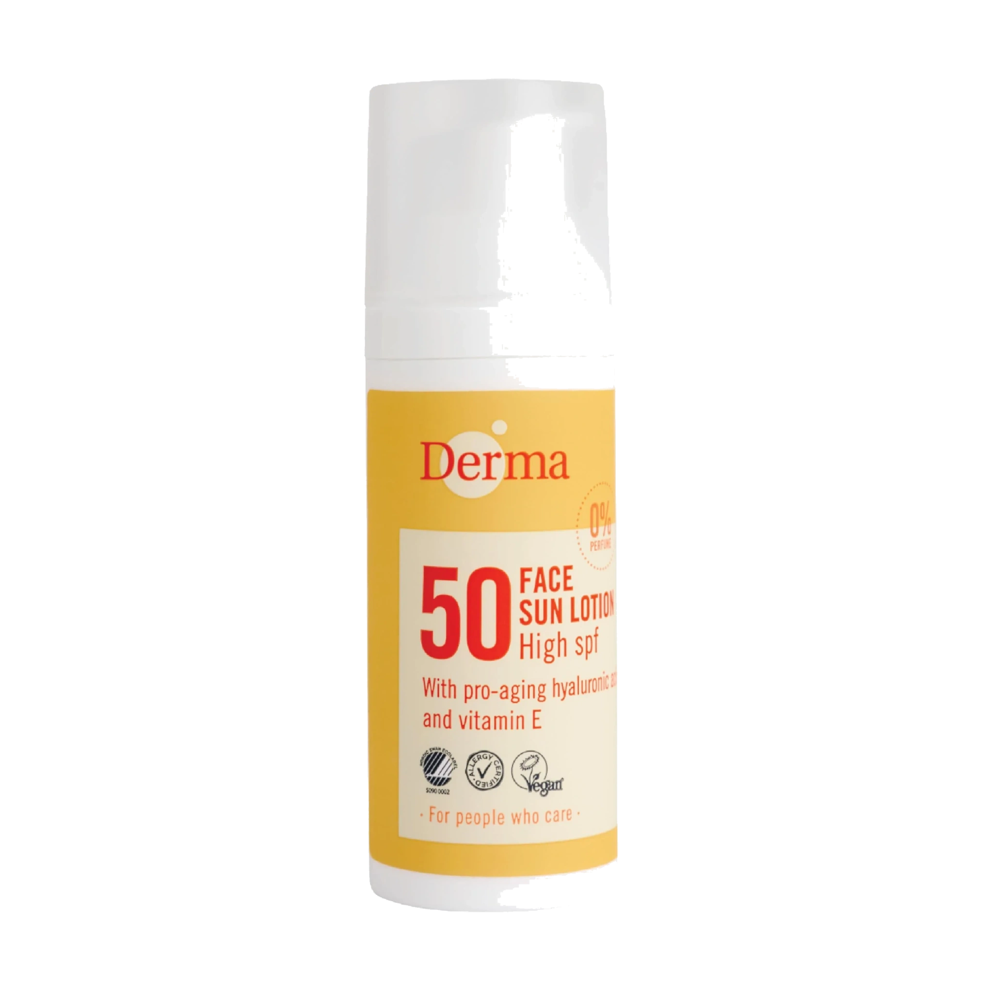 Derma Sun solkräm för ansiktet SPF50