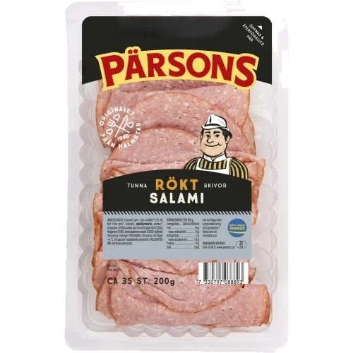 Rökt Salami Tunna Skivor