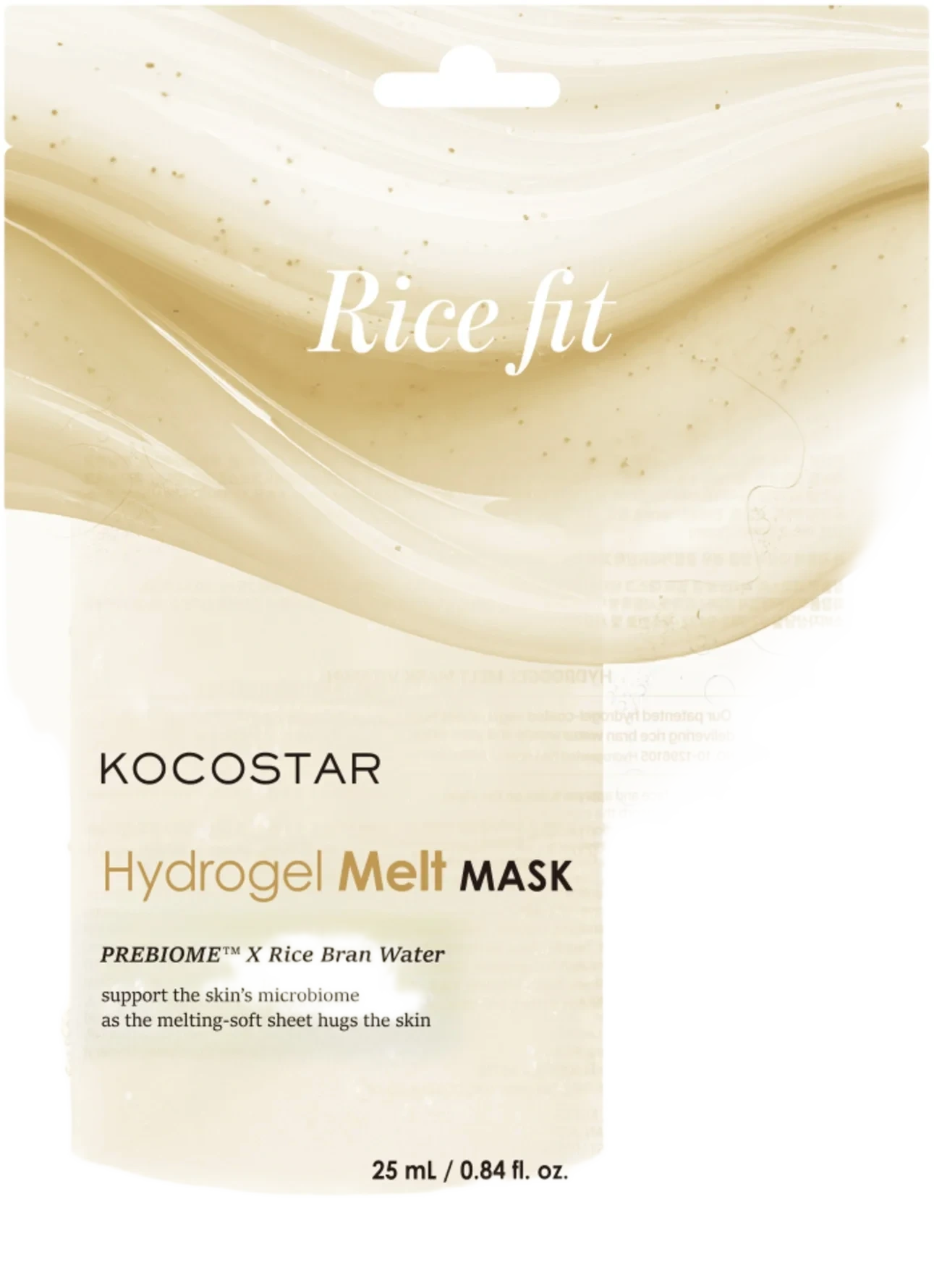 Kocostar Hydrogel Melt Mask Rice Fit