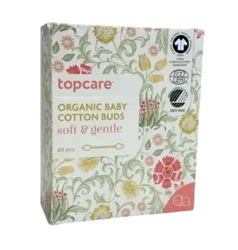 Topcare Bomullspinner / Q-tips til baby og barn 60 stk