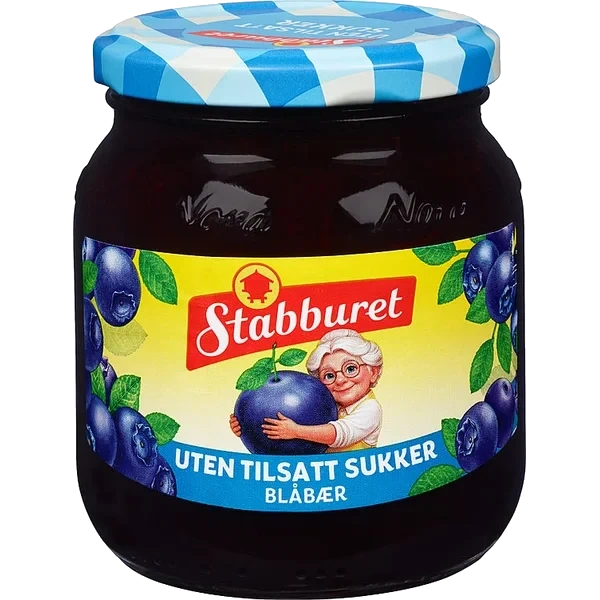 Blåbærsyltetøy Uts 380g Stabburet
