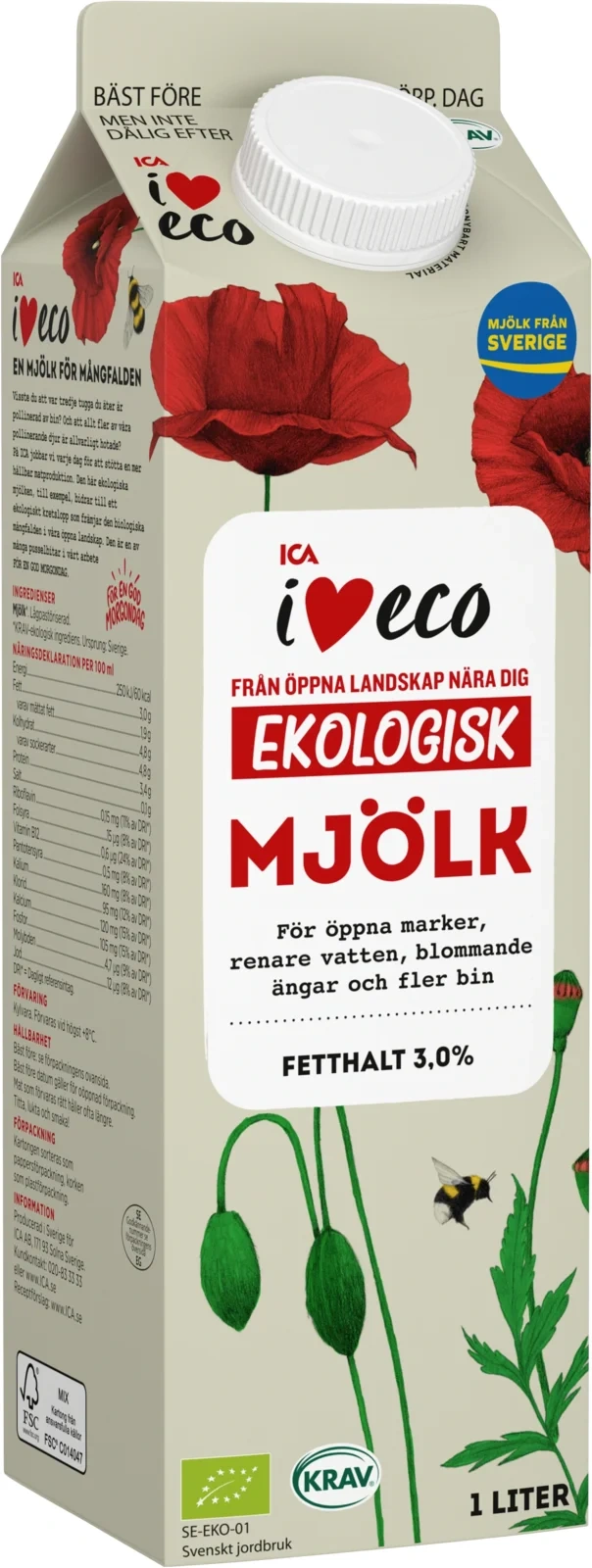 Ekologisk Mjölk 3.0%