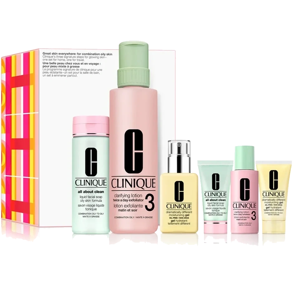 Clinique Great Skin Everywhere: For Combination Oily Skin Set